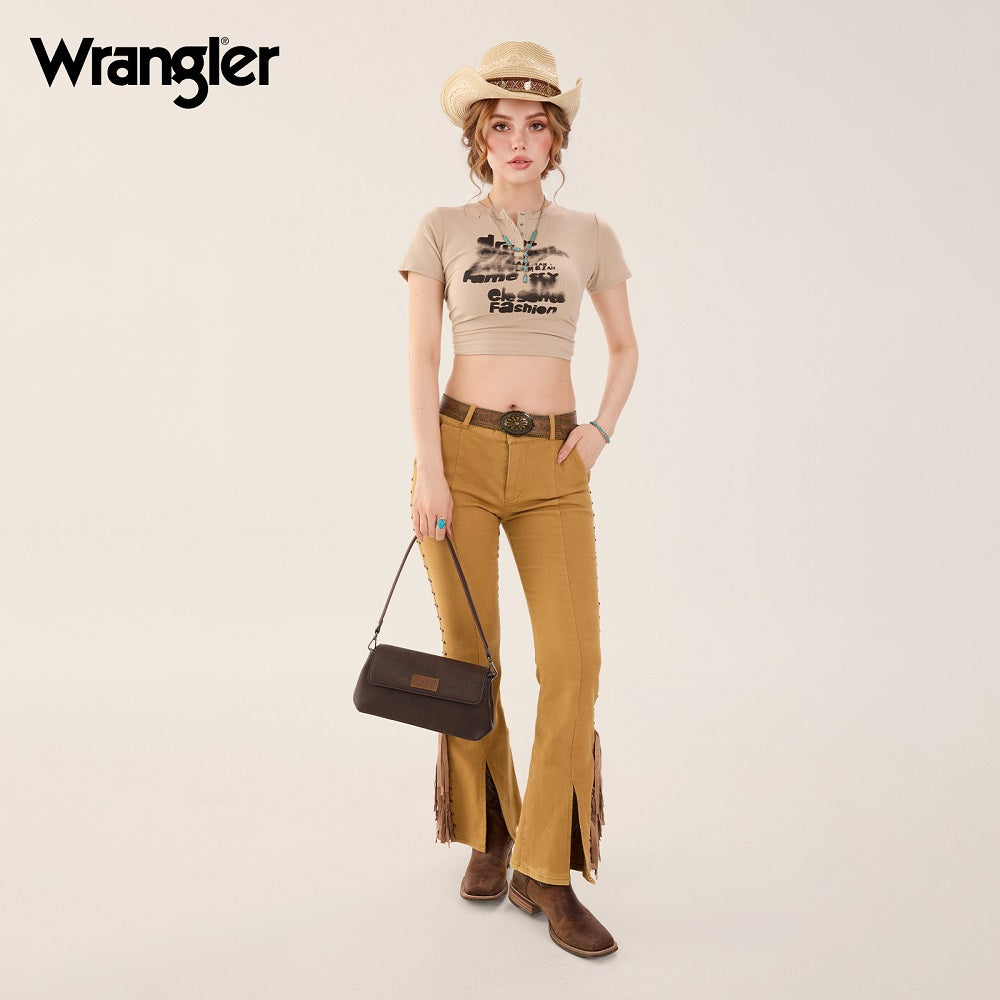Wrangler Flap Shoulder Crossbody Bag