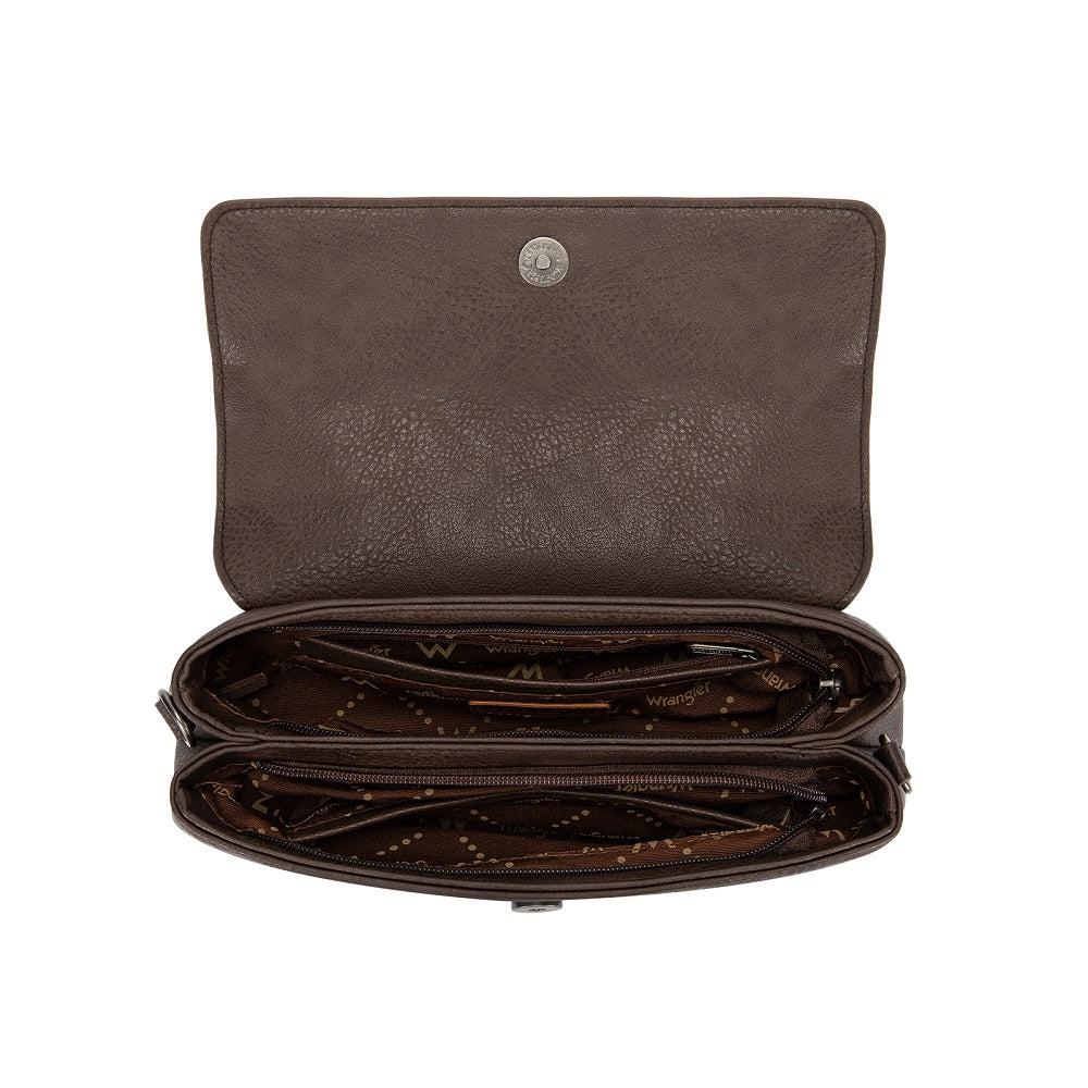 Wrangler Flap Shoulder Crossbody Bag
