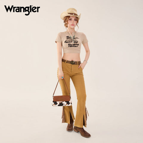 Wrangler Flap Shoulder Crossbody Bag