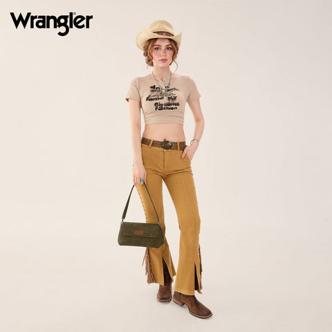 Wrangler Flap Shoulder Crossbody Bag