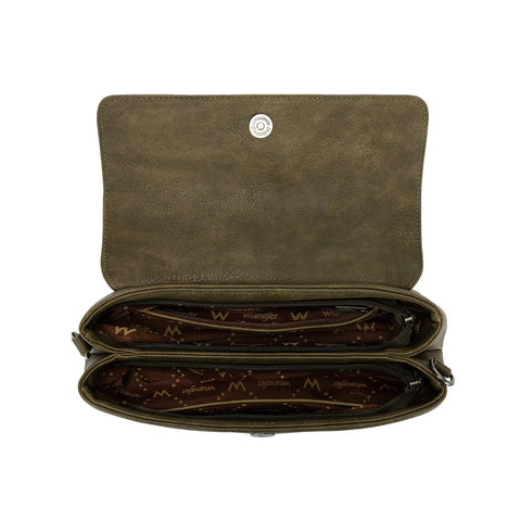 Wrangler Flap Shoulder Crossbody Bag
