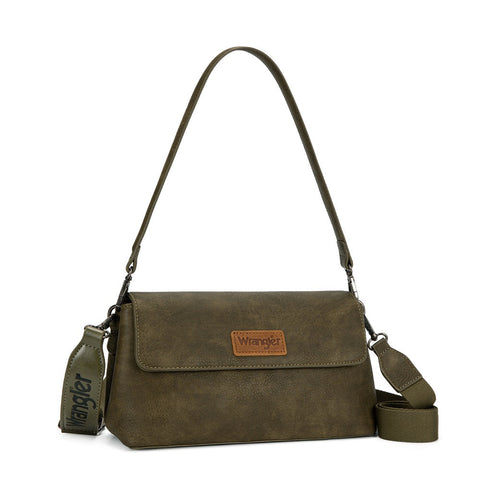 Wrangler Flap Shoulder Crossbody Bag