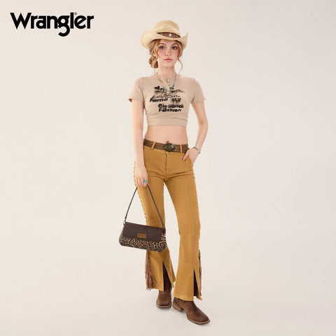 Wrangler Flap Shoulder Crossbody Bag