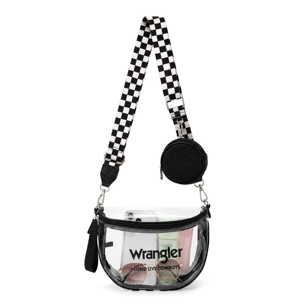 Wrangler Clear Crossbody Bag Set