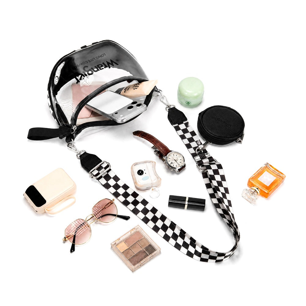 Wrangler Clear Crossbody Bag Set