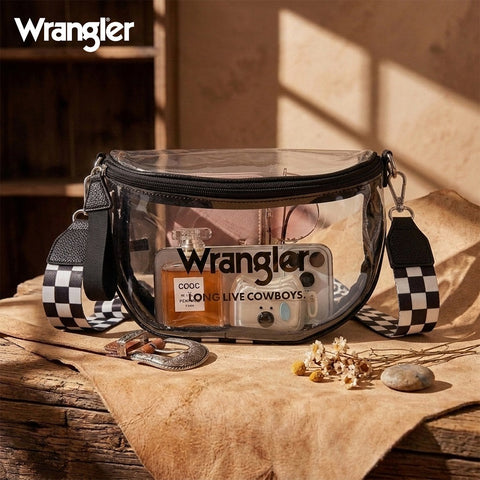 Wrangler Clear Crossbody Bag Set