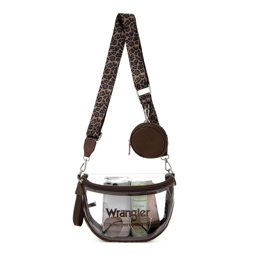Wrangler Clear Crossbody Bag Set