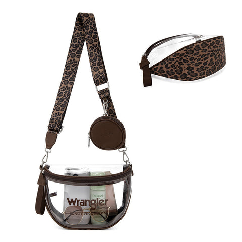 Wrangler Clear Crossbody Bag Set