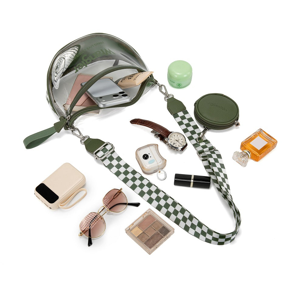 Wrangler Clear Crossbody Bag Set