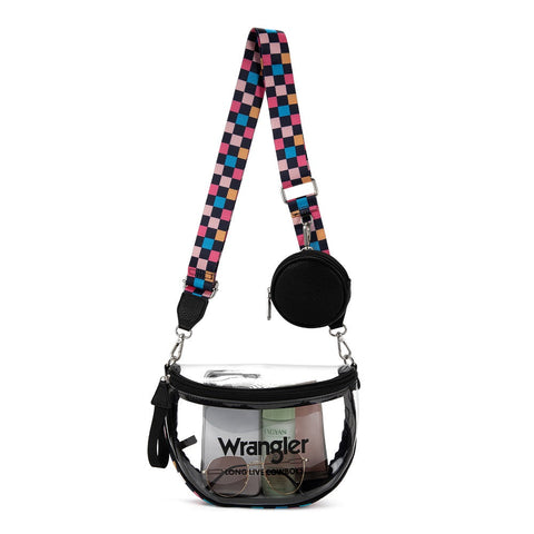 Wrangler Clear Crossbody Bag Set