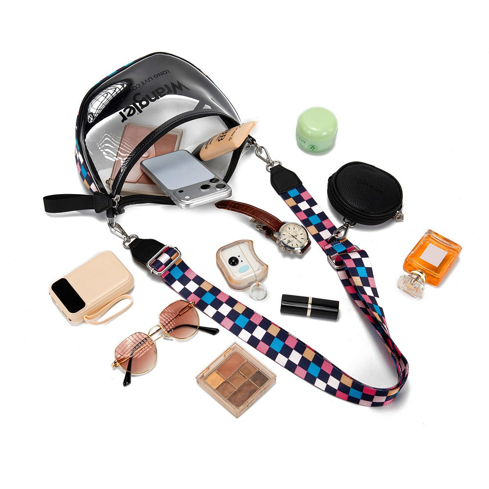 Wrangler Clear Crossbody Bag Set