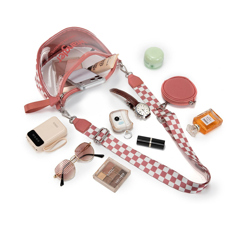 Wrangler Clear Crossbody Bag Set