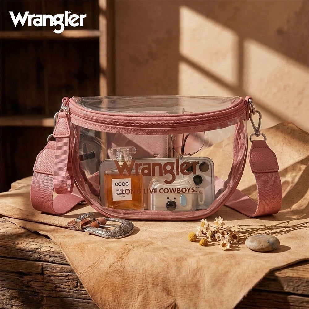 Wrangler Clear Crossbody Bag Set