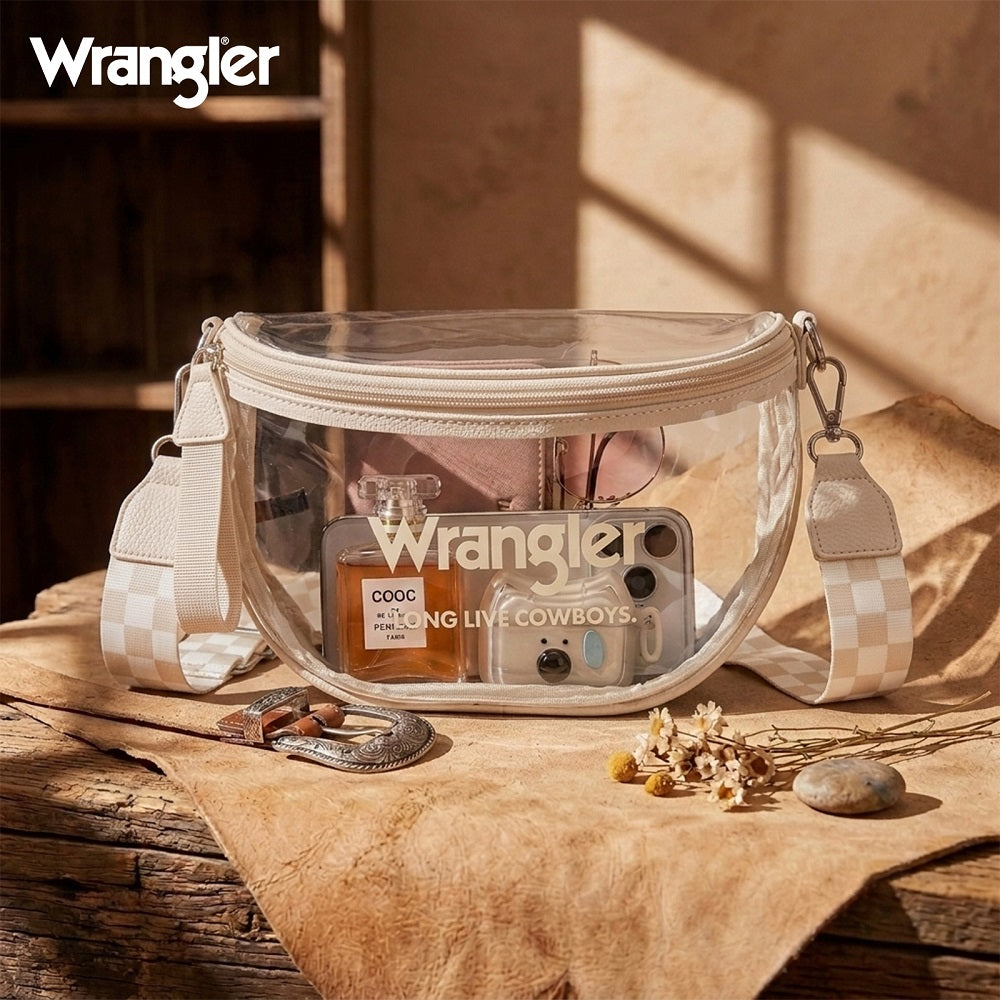 Wrangler Clear Crossbody Bag Set