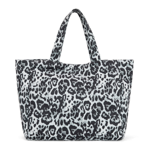 Wrangler Leopard Print Tote Set with Clear Outer Bag