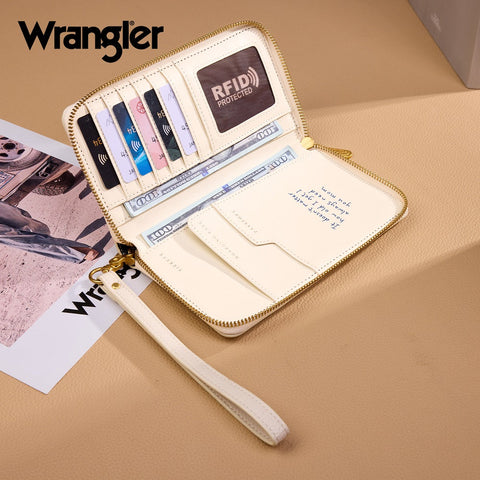 Wrangler RFID Blocking Wristlet Wallet