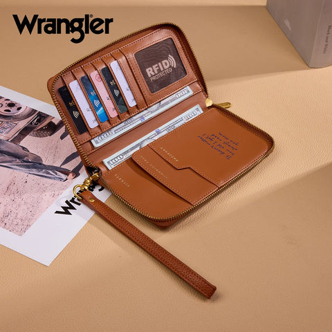 Wrangler RFID Blocking Wristlet Wallet