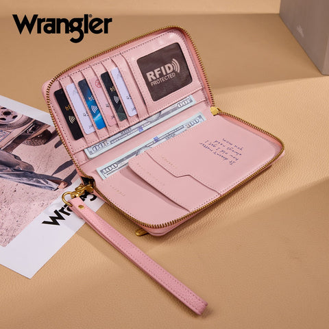 Wrangler RFID Blocking Wristlet Wallet