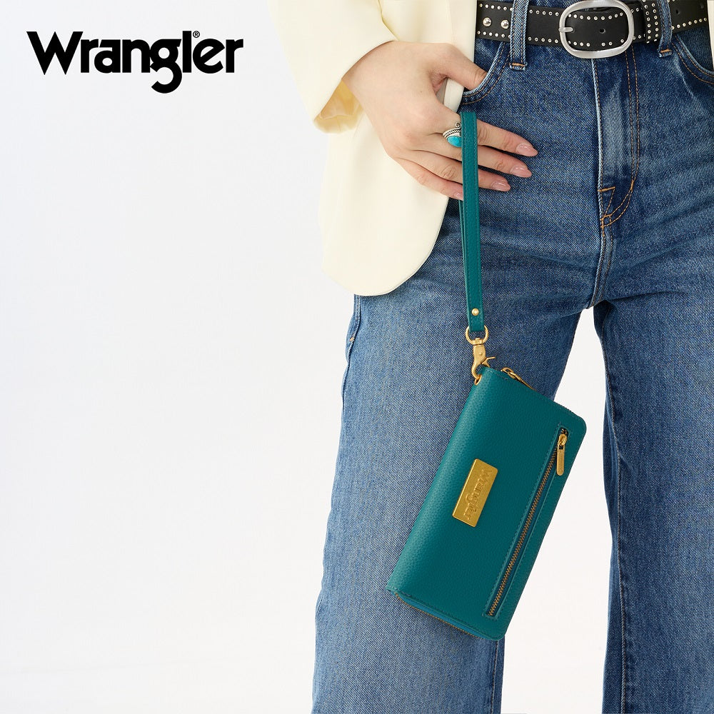 Wrangler RFID Blocking Wristlet Wallet