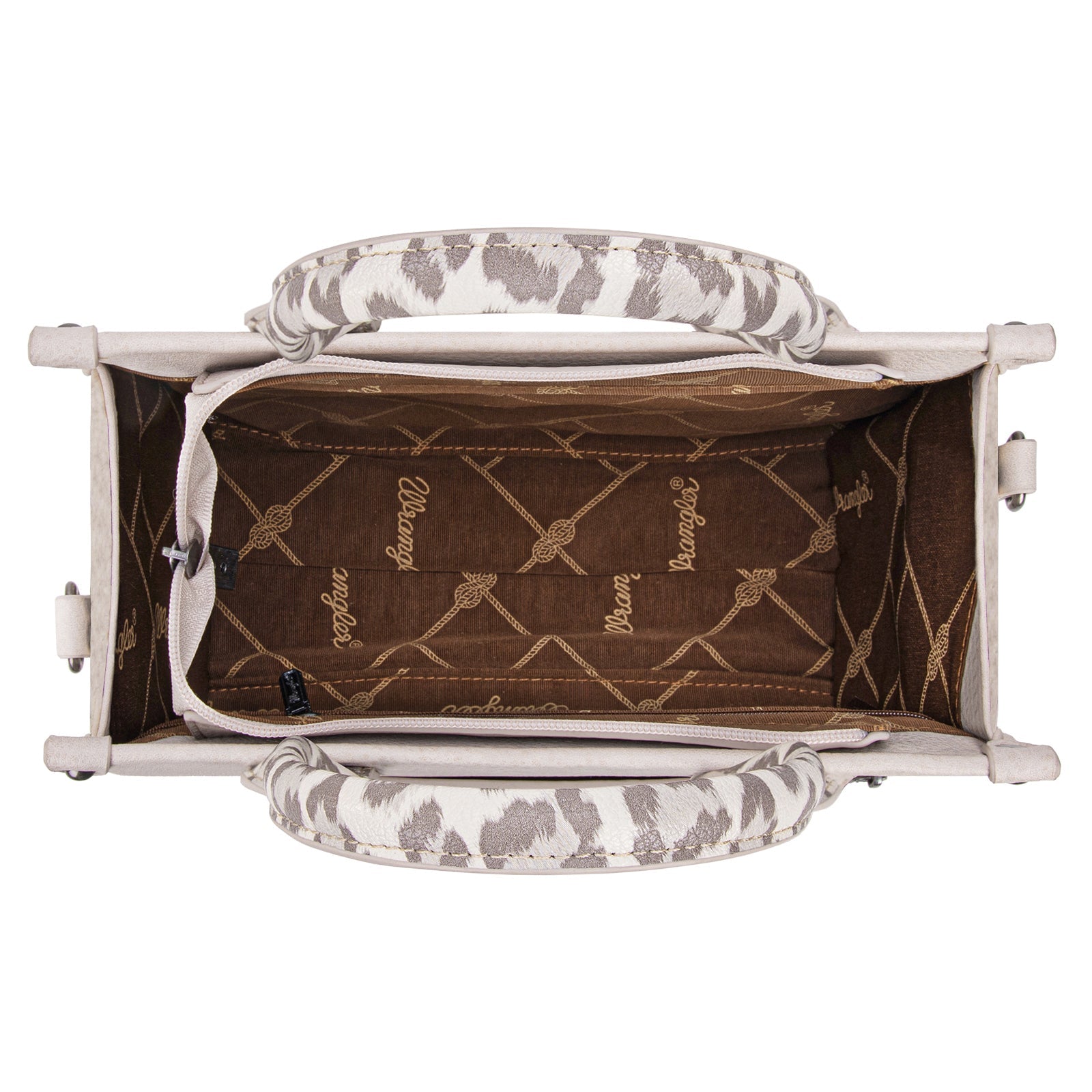 Wrangler Leopard Print Concealed Carry Tote/Crossbody