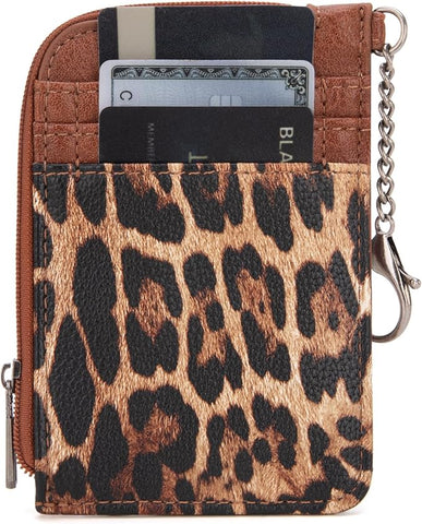 Wrangler Leopard Print Concealed Carry Tote/Crossbody -Leopard