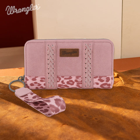 Wrangler Leopard Print Wallet