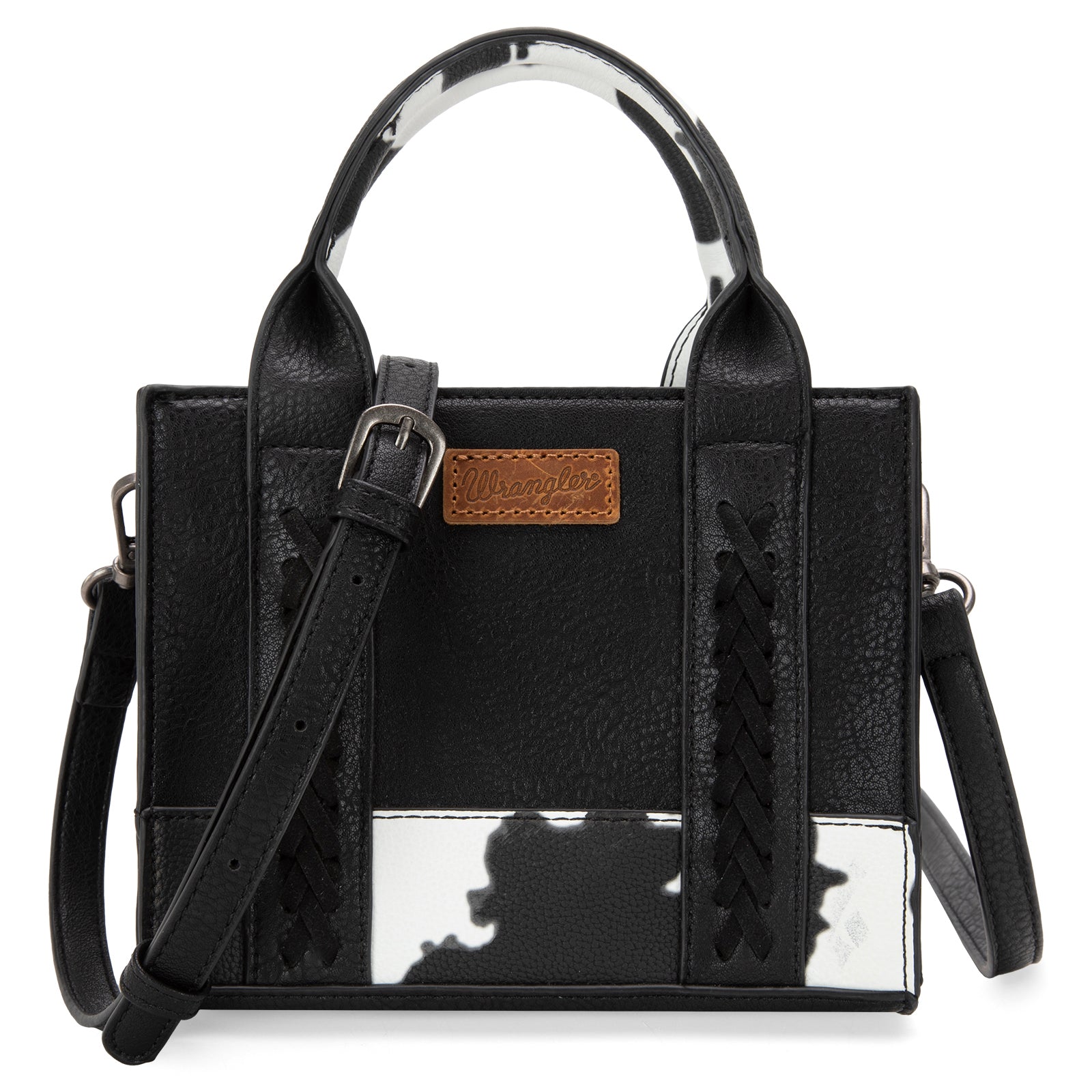 Wrangler Leopard Print Concealed Carry Tote/Crossbody