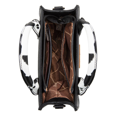 Wrangler Leopard Print Concealed Carry Tote/Crossbody
