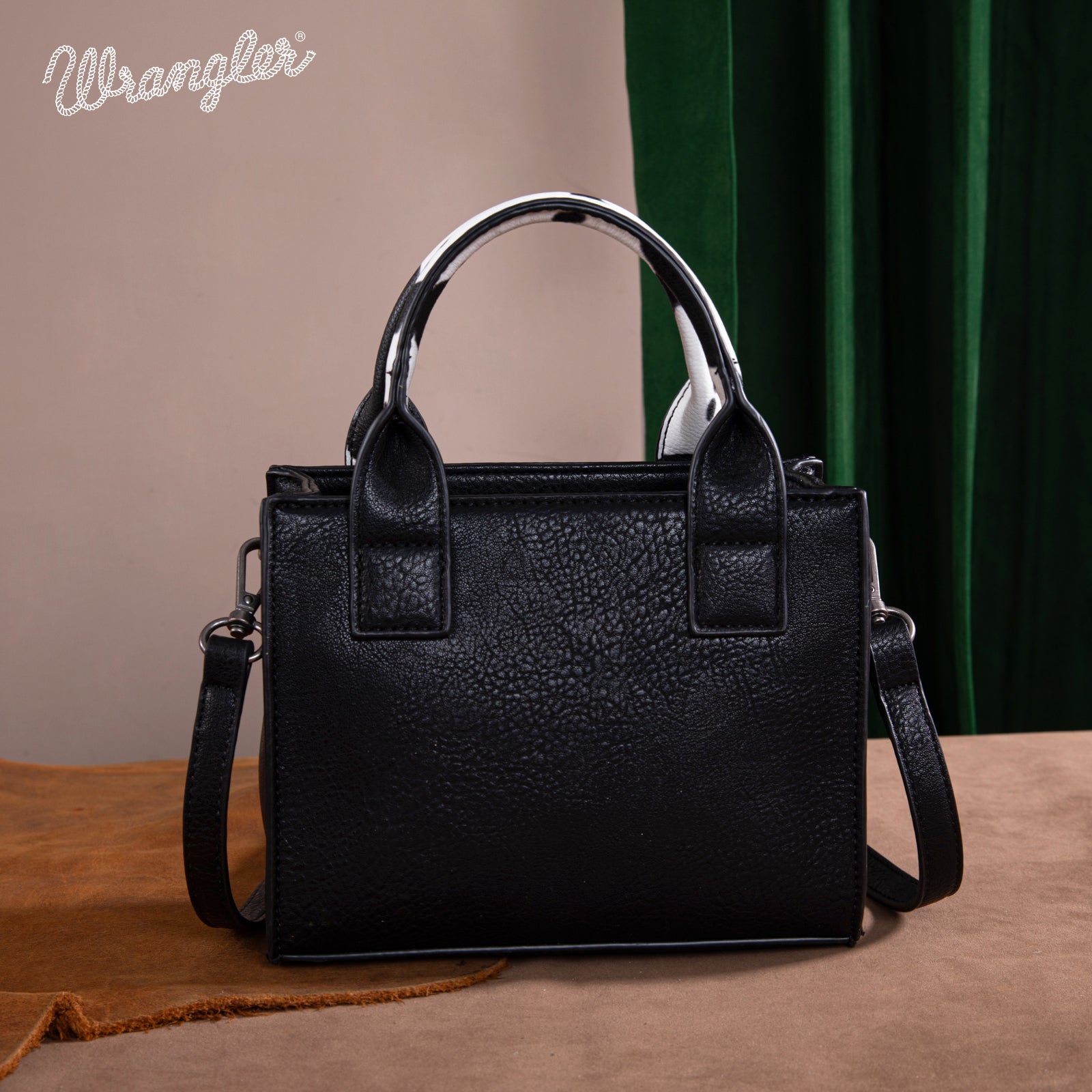 Wrangler Leopard Print Concealed Carry Tote/Crossbody