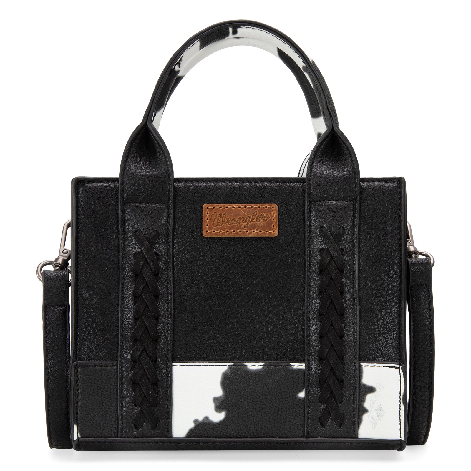 Wrangler Leopard Print Concealed Carry Tote/Crossbody