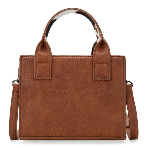 Wrangler Leopard Print Concealed Carry Tote/Crossbody