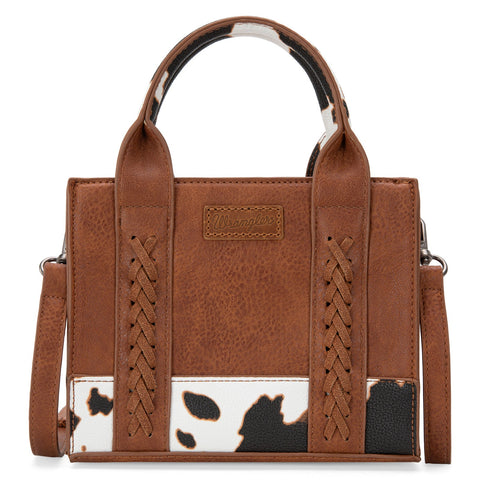 Wrangler Leopard Print Concealed Carry Tote/Crossbody