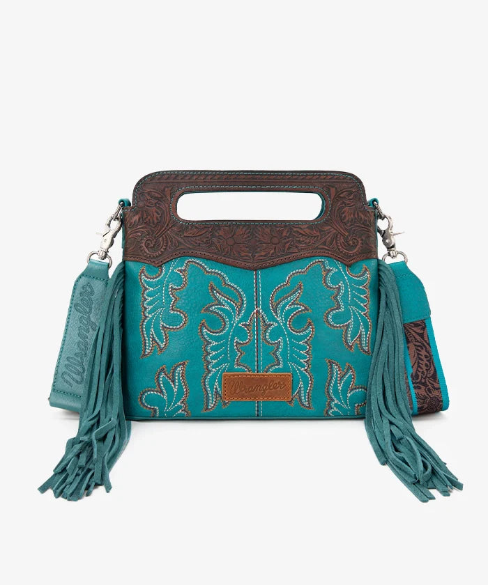 Wrangler_Tooled_Fringe_Crossbody_Bag_Turquoise