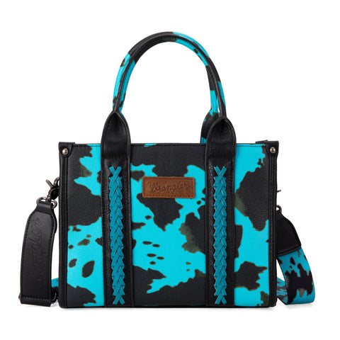 Wrangler Cow Print Concealed Carry Tote/Crossbody
