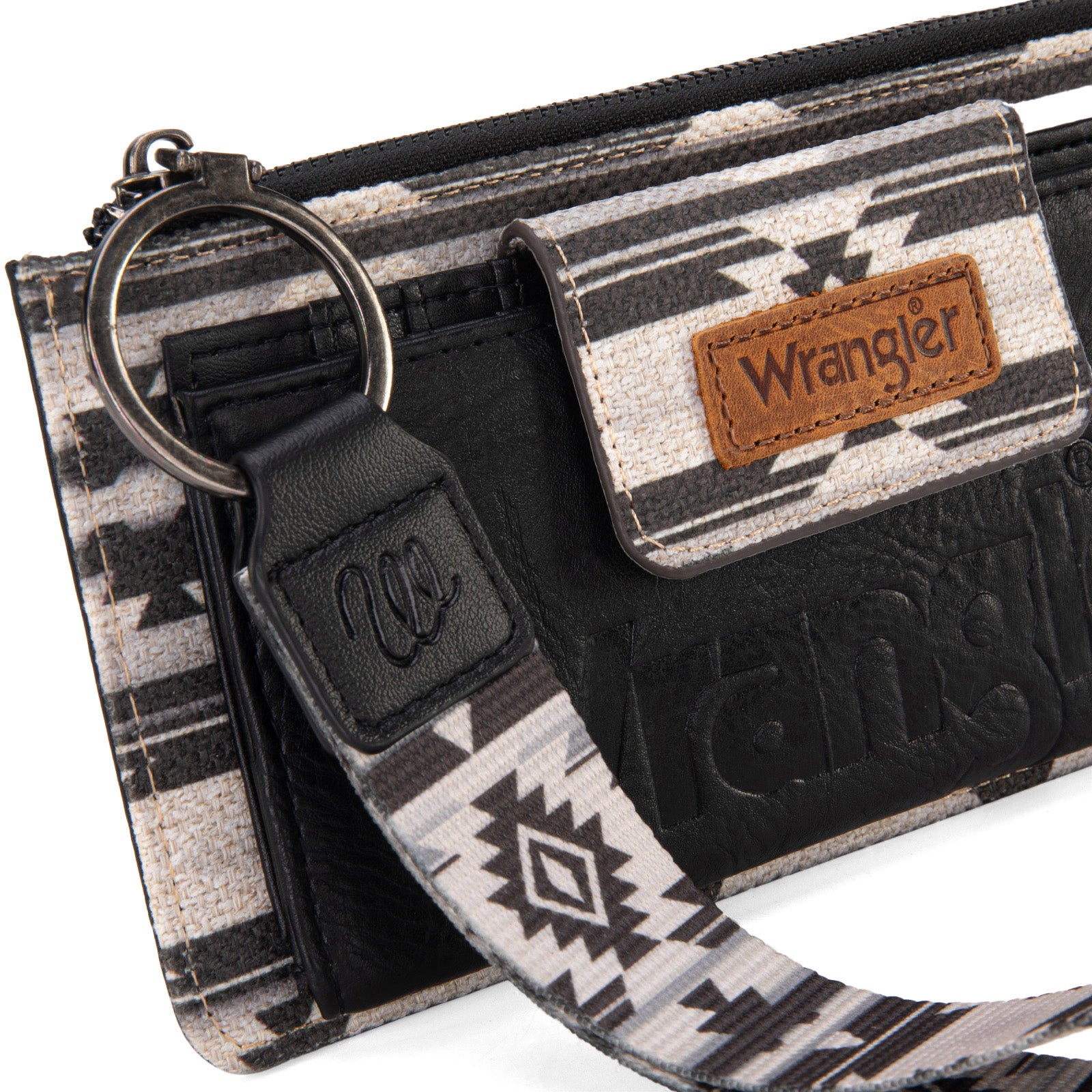 Wrangler Aztec Print Wristlet