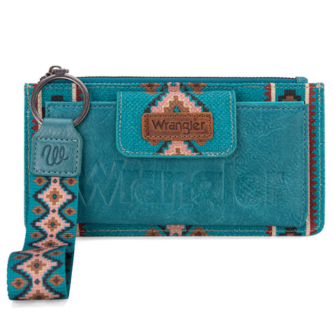 Wrangler Aztec Print Wristlet