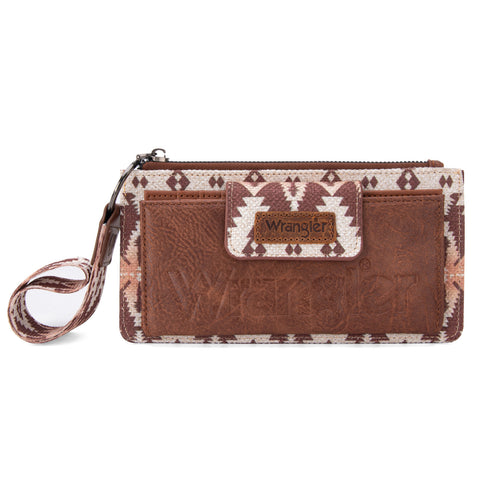 Wrangler Aztec Print Wristlet