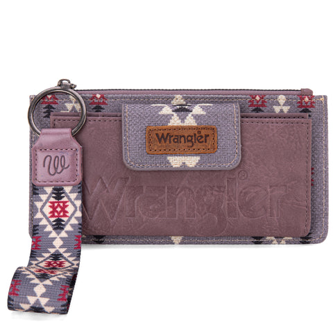 Wrangler Aztec Print Wristlet