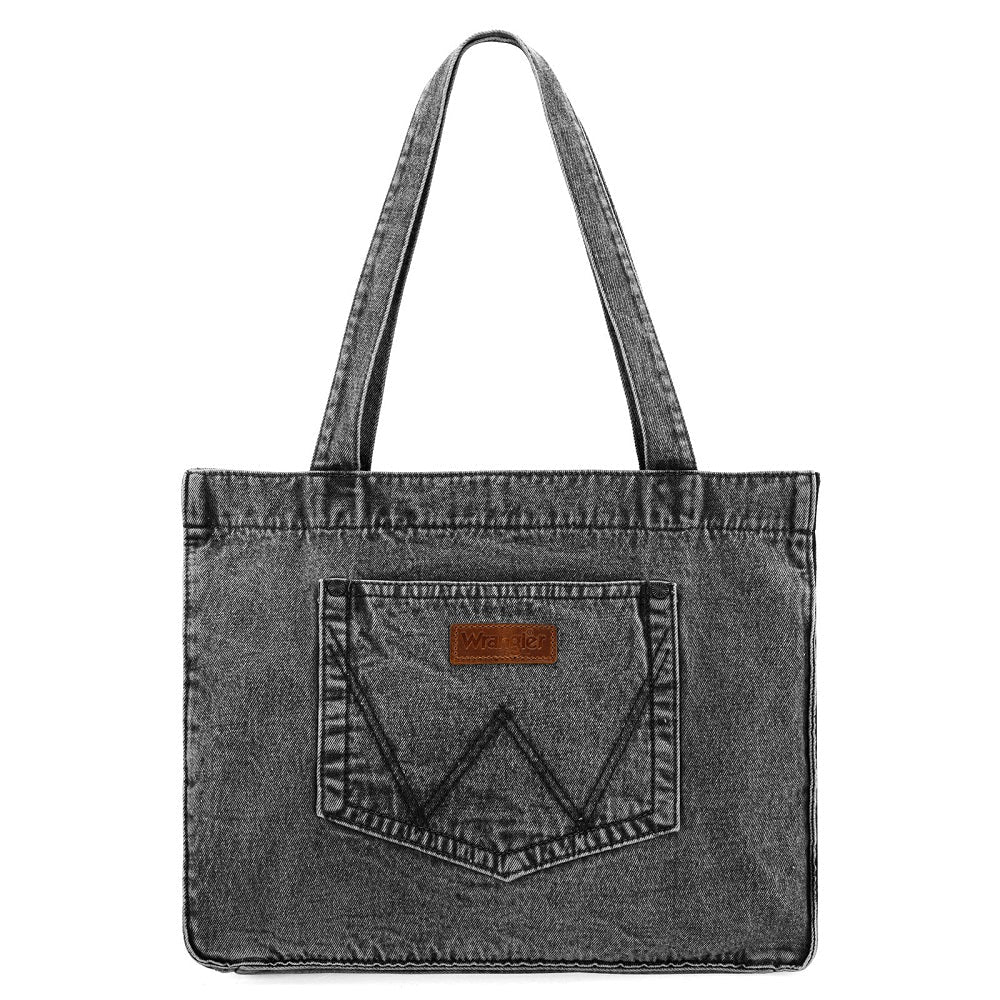 Wrangler Stitch Denim Tote Bag
