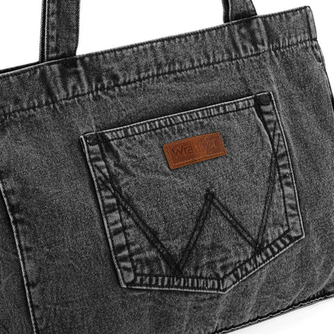 Wrangler Stitch Denim Tote Bag