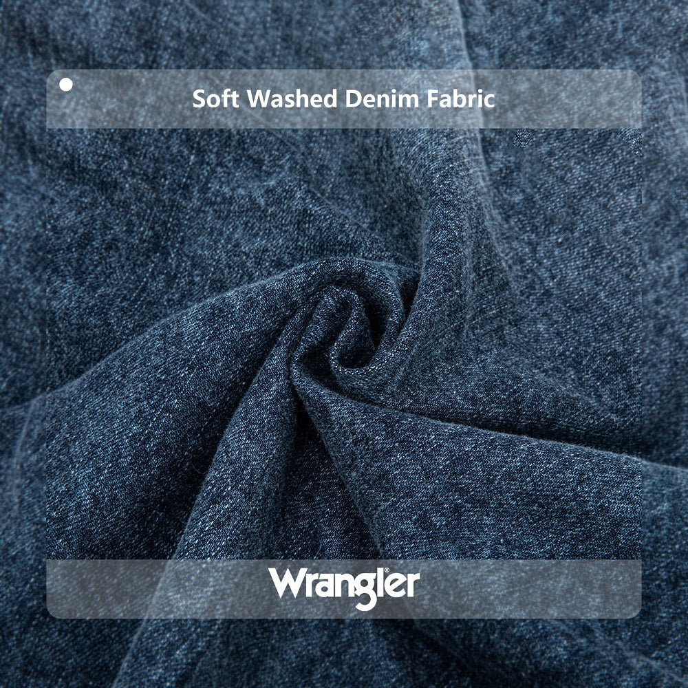 Wrangler Stitch Denim Tote Bag