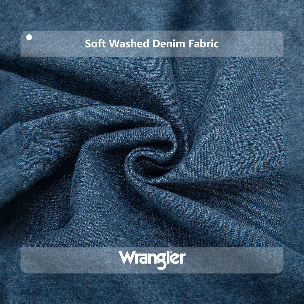 Wrangler Stitch Denim Tote Bag