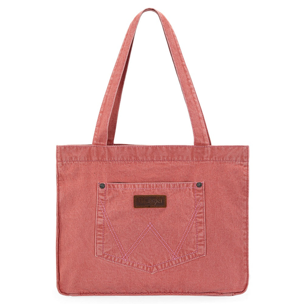 Wrangler Stitch Denim Tote Bag