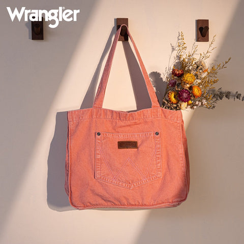 Wrangler Stitch Denim Tote Bag