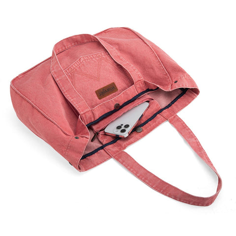 Wrangler Stitch Denim Tote Bag