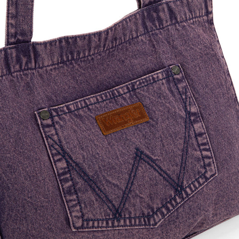 Wrangler Stitch Denim Tote Bag