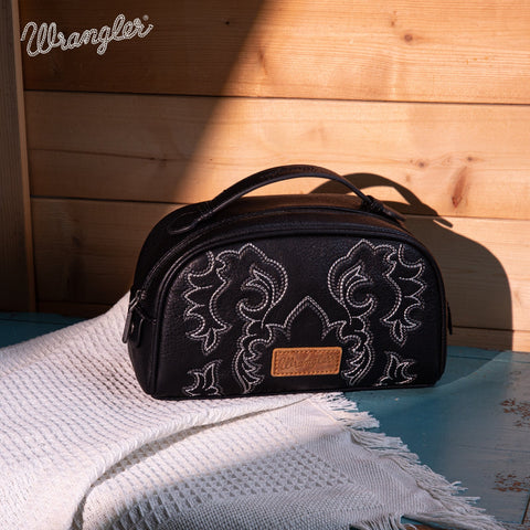 Wrangler Embroidered Multi Purpose/Travel Pouch