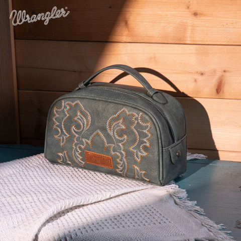 Wrangler Embroidered Multi Purpose/Travel Pouch