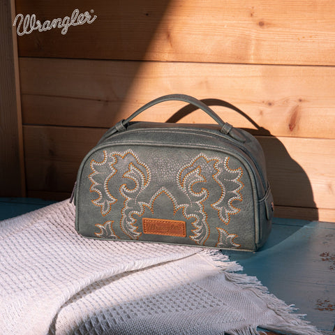 Wrangler Embroidered Multi Purpose/Travel Pouch