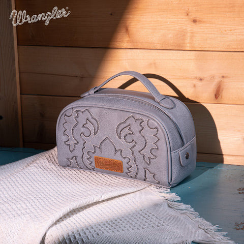 Wrangler Embroidered Multi Purpose/Travel Pouch